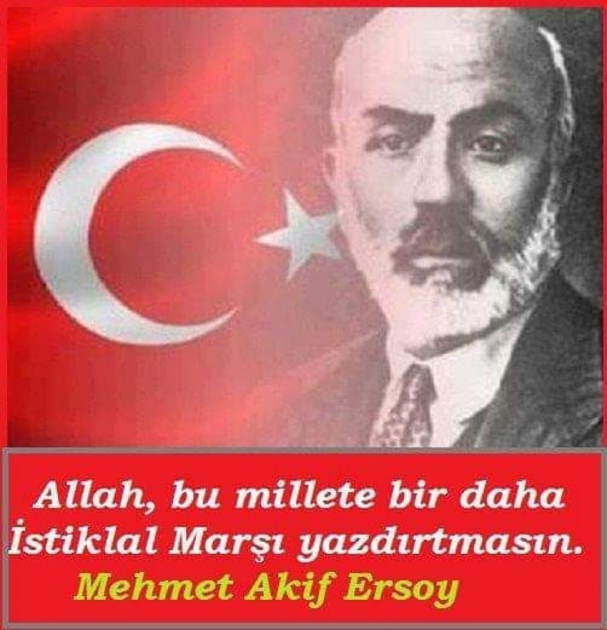 İstiklâl Şâirimiz #MehmetAkifErsoy'u Rahmetle ve Hürmetle Anıyoruz